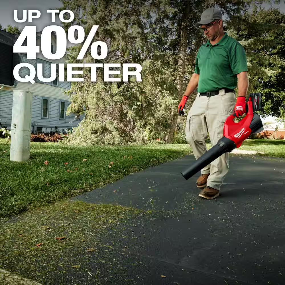 M18 FUEL 18-Volt 16 In. Brushless Cordless Electric QUIK-LOK String Trimmer/Blower Combo Kit W/8.0 Battery (2-Tool)