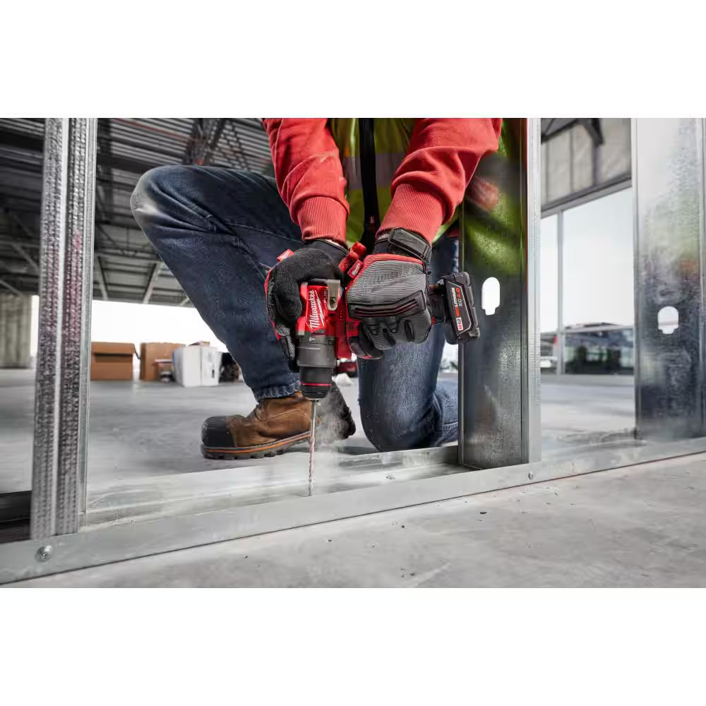 M12 Fuel 12-Volt Lithium-Ion Brushless Cordless Hammer Drill/Impact Driver Combo Kit plus 2.0 Ah Battery