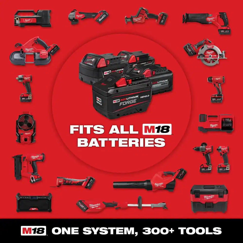 M12 and M18 12-Volt/18-Volt Lithium-Ion Multi-Voltage Battery Charger