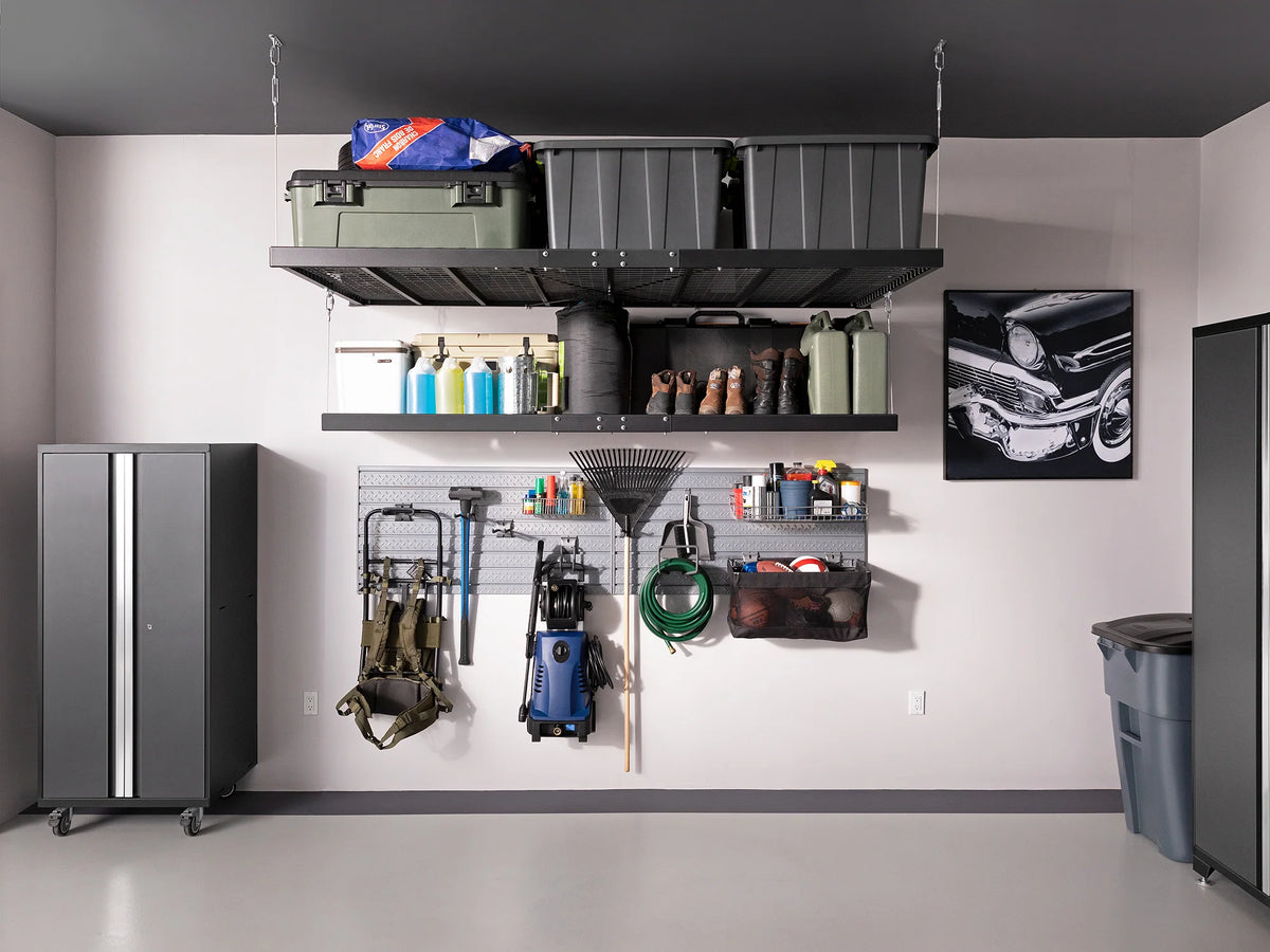 Pro Series 12PC Garage Cabinetry Set · 18-Gauge Steel · Fully-Welded · 220" W X 24" D X 84.75" H