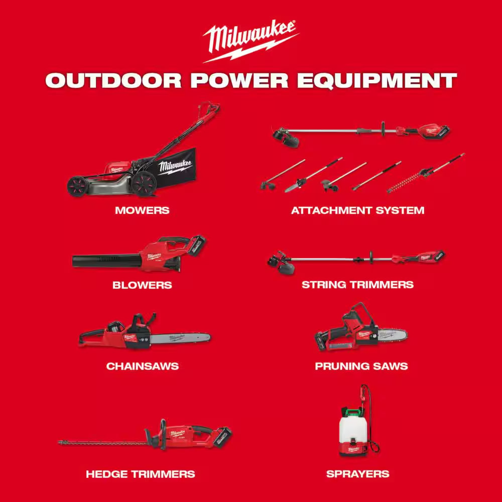 M18 FUEL 18V Lithium-Ion Brushless Battery 16 In. Chainsaw W/ M18 5.0Ah