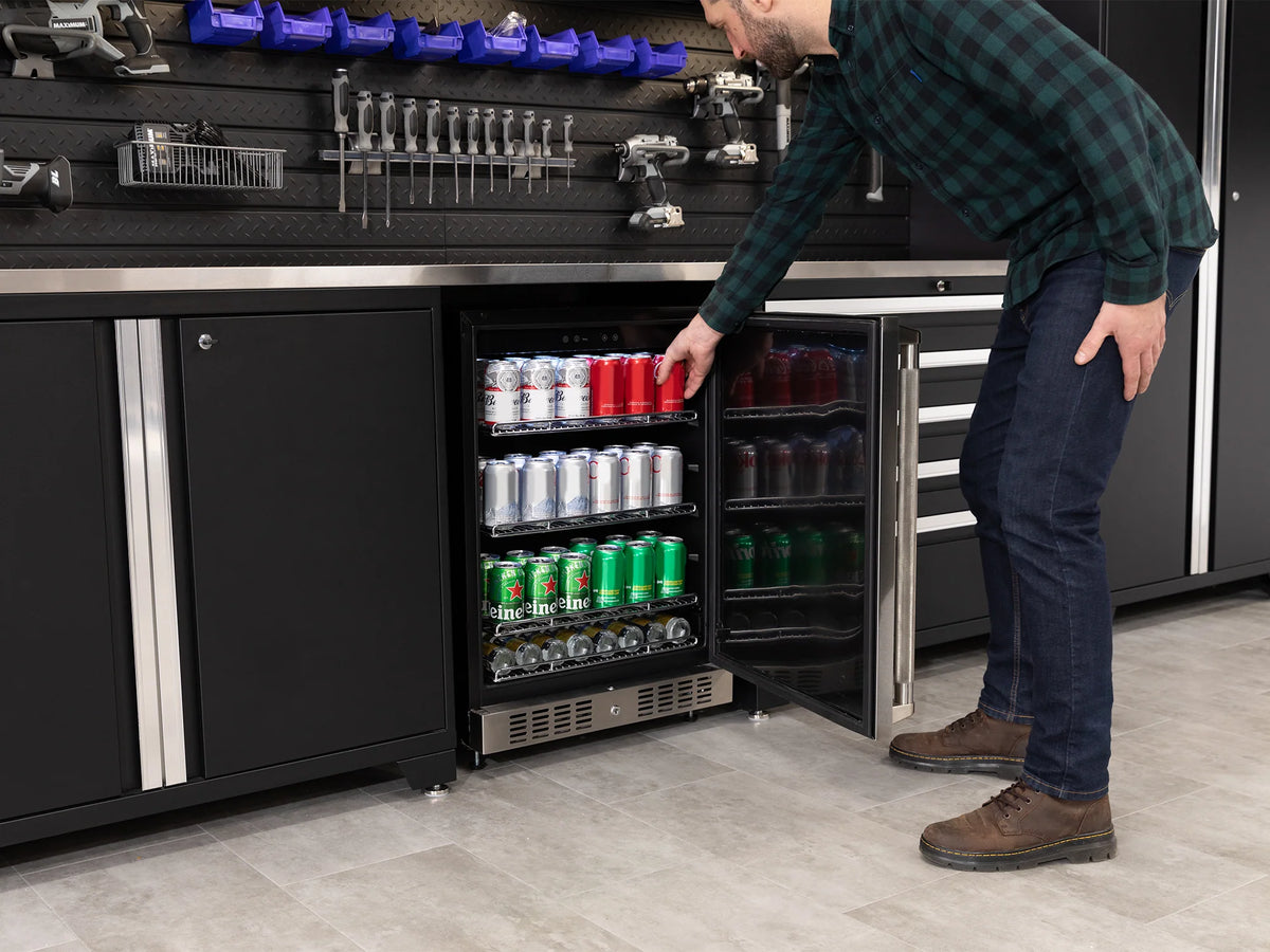 Pro Series 9PC Garage Cabinetry Set · 18-Gauge Steel · Fully-Welded · 156" W X 24" D X 84.75" H