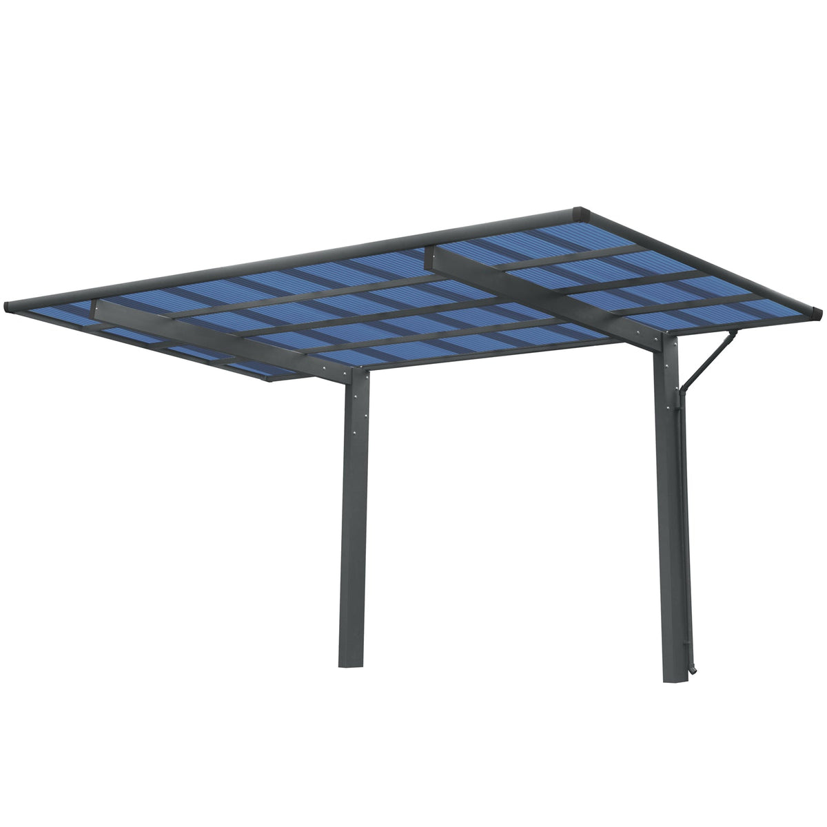 Outdoor Carport - 17.44FT x 9FT x 11FT