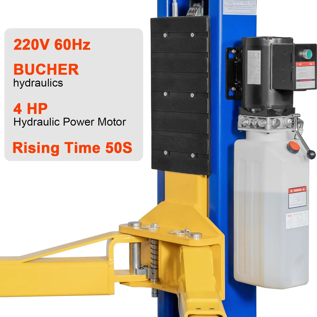 12,000 Lbs Two-Post Car Lift with 220V 4HP Motor & Single-Point Lock – Ideal for Shops, Garages & Heavy-Duty Vehicle Maintenance