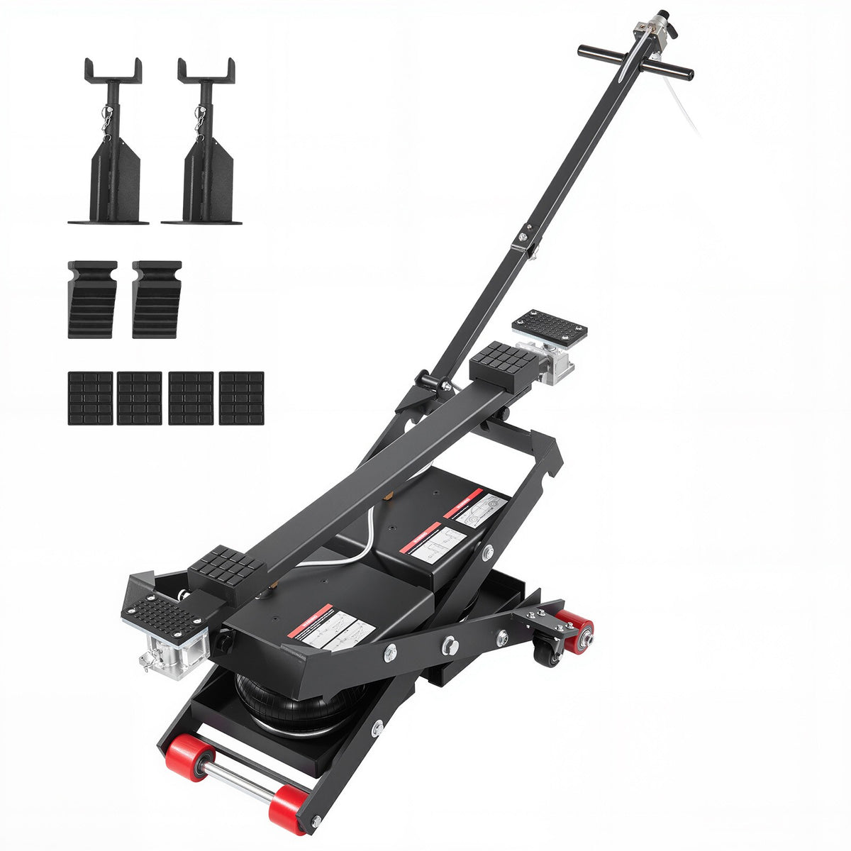 Uimoso Air Portable Car Lift Air Jack 6613 Lbs 5.7-21.7 Inch for Home Garage