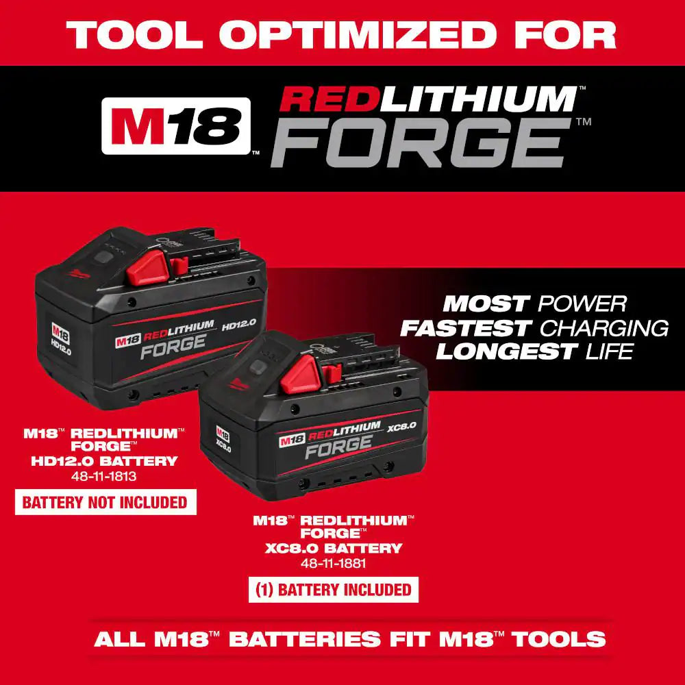 M18 FUEL 18-Volt 16 In. Brushless Cordless Electric QUIK-LOK String Trimmer/Blower Combo Kit W/8.0 Battery (2-Tool)