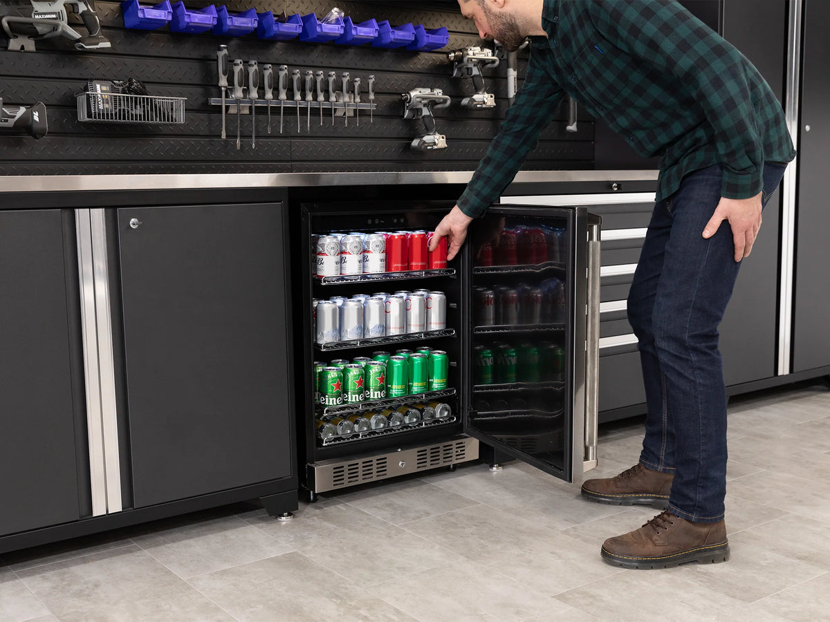 Pro Series 9PC Garage Cabinetry Set · 18-Gauge Steel · Fully-Welded · 156" W X 24" D X 84.75" H