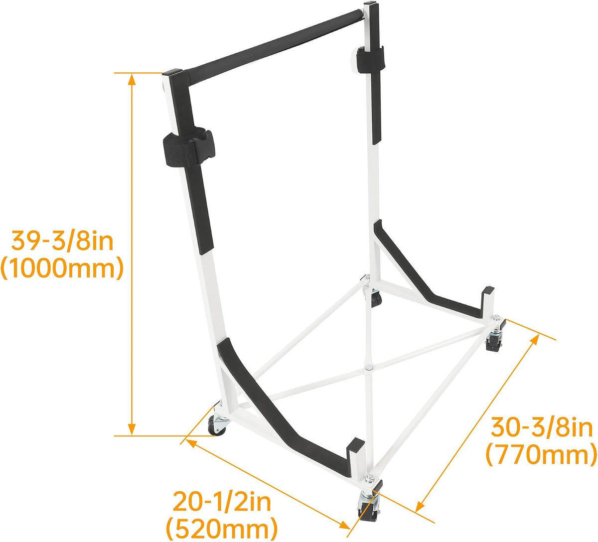 Hardtop Stand Storage Cart Compatible with 2002-2005 Ford Thunderbird