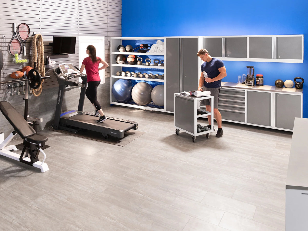 Pro Series 9PC Garage Cabinetry Set · 18-Gauge Steel · Fully-Welded · 156" W X 24" D X 84.75" H