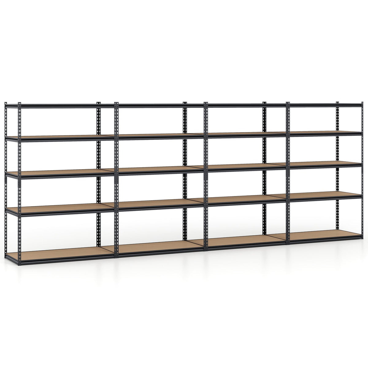 5-Tier Heavy Duty Garage Shelving Unit - 2200 LBS Capacity
