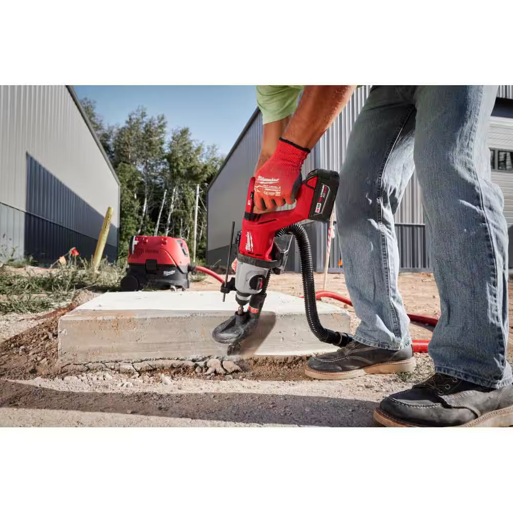 M18 18V Lithium-Ion Brushless Cordless 1 In. Sds-Plus D-Handle Rotary Hammer (Tool-Only) with Carbide Bit Set (8-Piece)