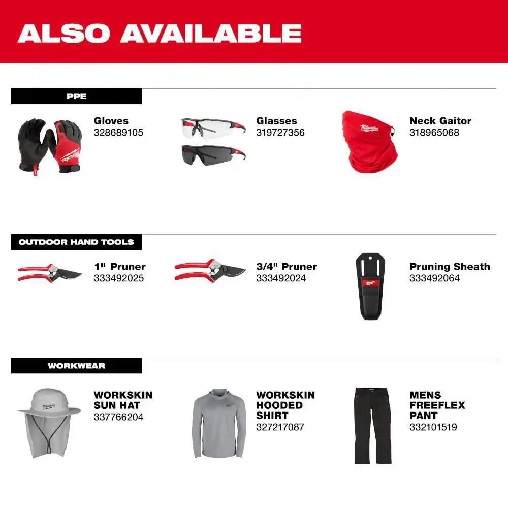 M18 FUEL 18V 16 In. Brushless Cordless QUIK-LOK String Trimmer 8.0 Ah FORGE Kit W/ Pole Saw & Brush Cutter Attachments
