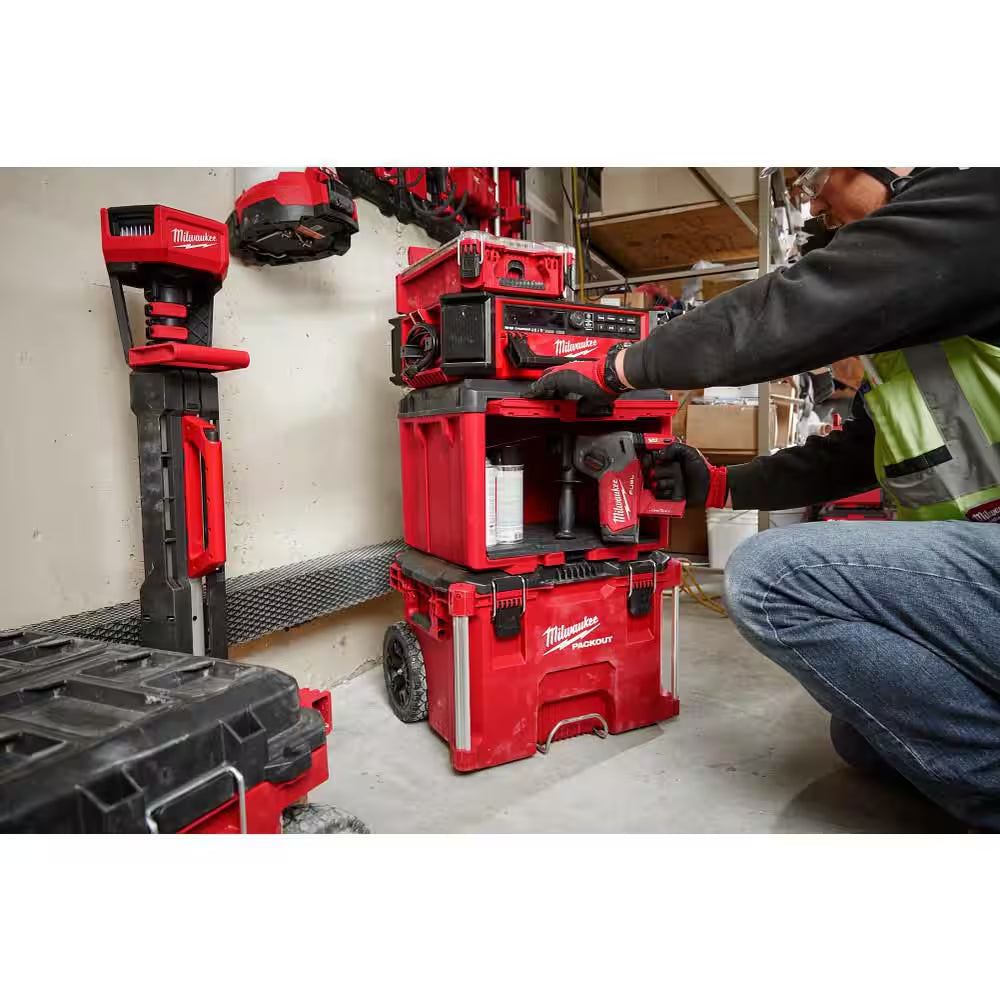 Packout 19.5 In. W X 14.7 In. H X 14.5 In. D Cabinet in Red (1-Piece)