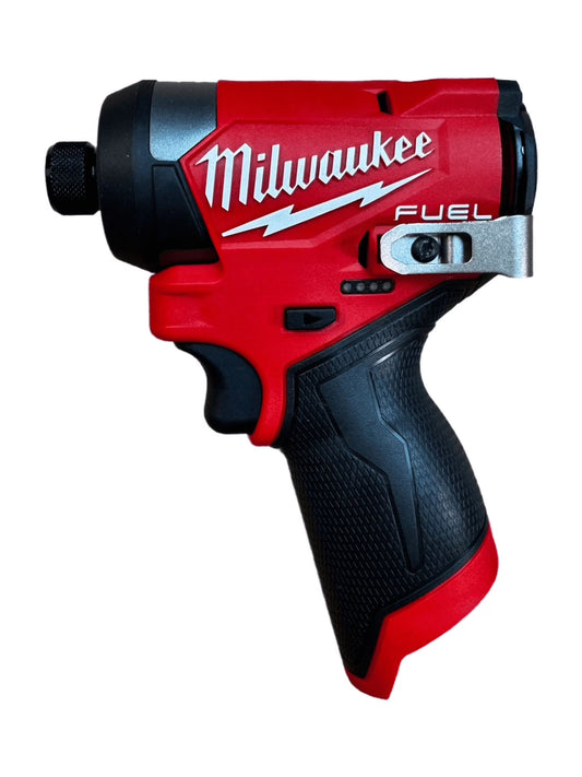 3453-20 M12 FUEL 1/4" Hex Impact Driver – Fastest Subcompact, Compact Design, Tri-Led Lighting & Brushless Motor (Bare Tool)
