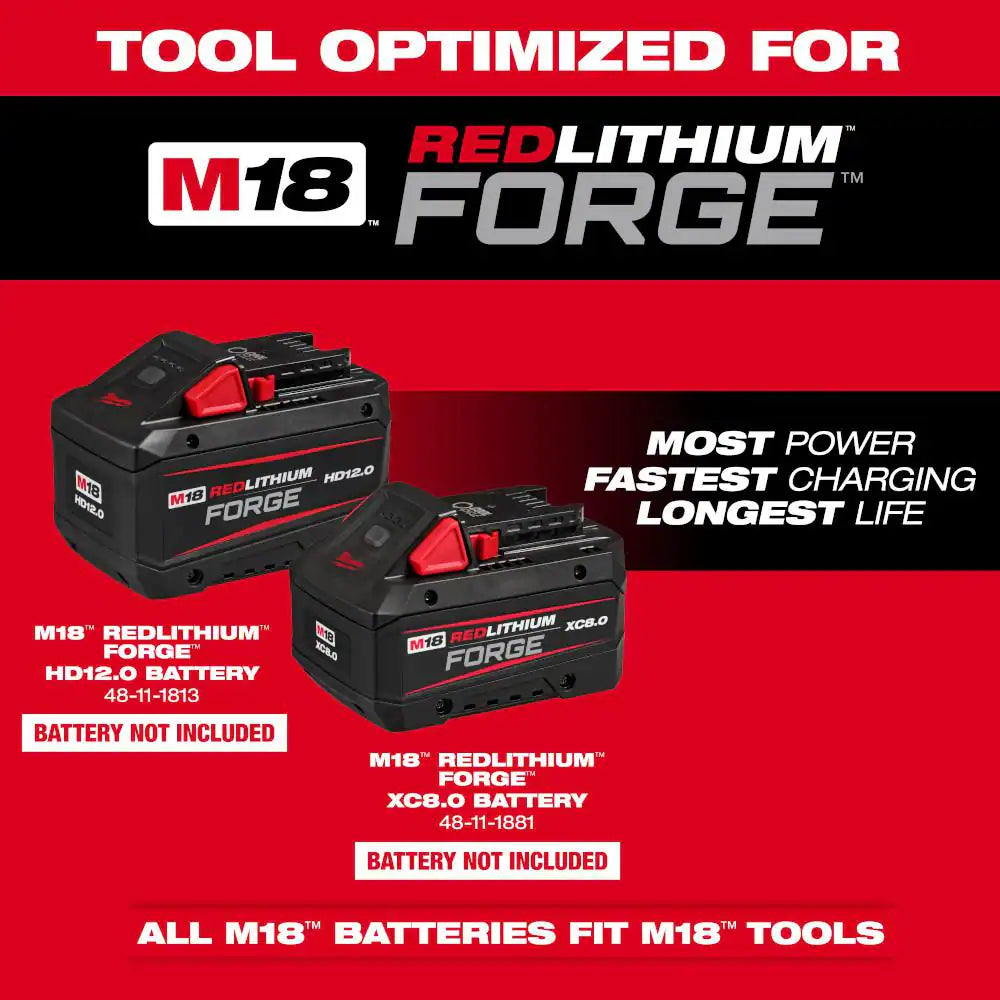 M18 Fuel 18V 16 In. Brushless Cordless Battery Powered Quik-Lok String Trimmer with Hedge Trimmer Attachment