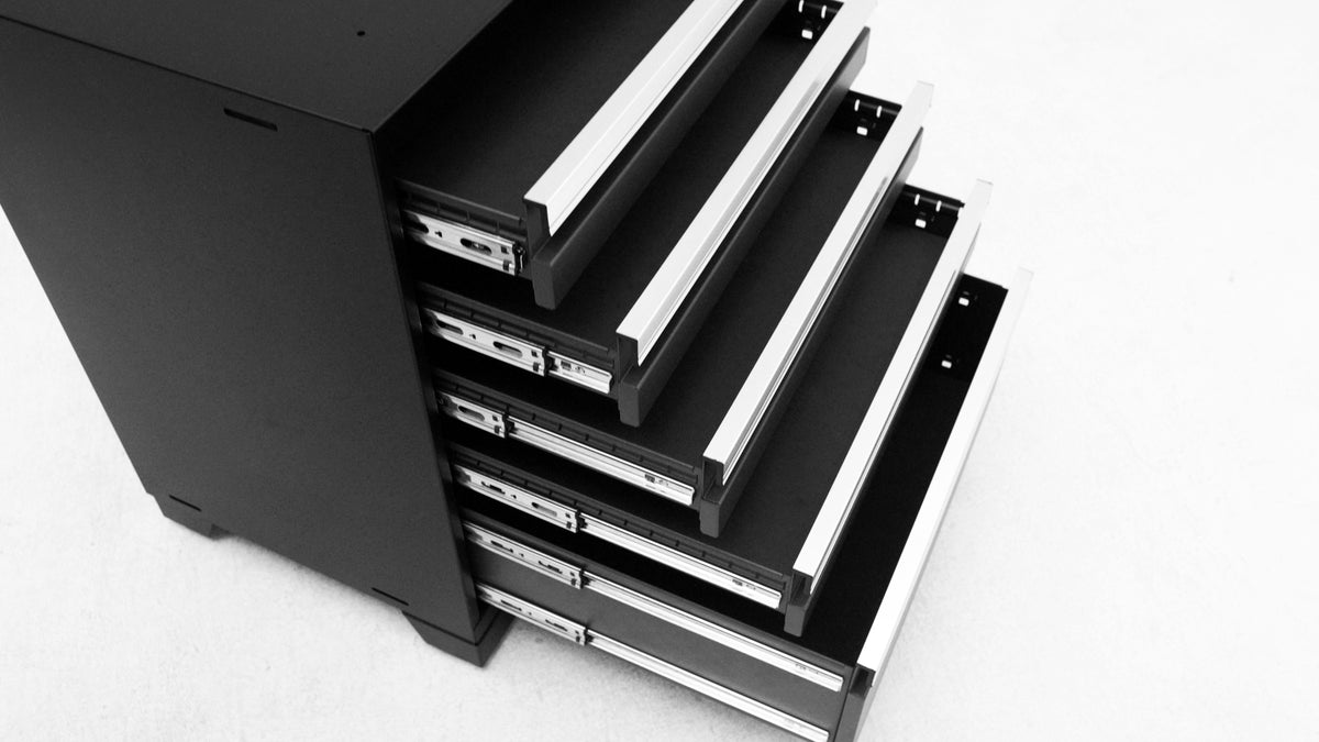 Pro Series 12PC Garage Cabinetry Set · 18-Gauge Steel · Fully-Welded · 220" W X 24" D X 84.75" H