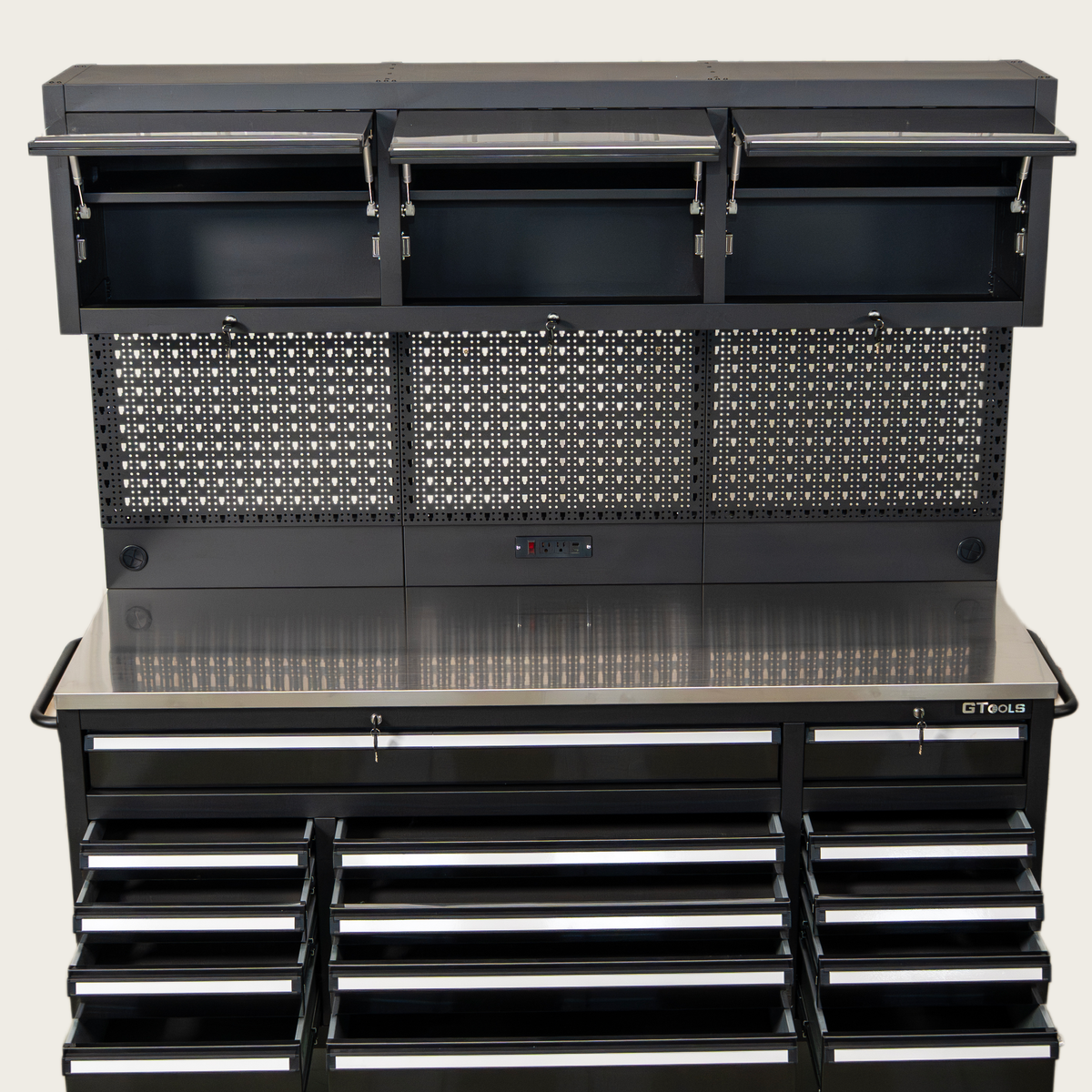 Overhead Pro Special Edition HD 72x79x25 inch Rolling Tool Chest and Workbench