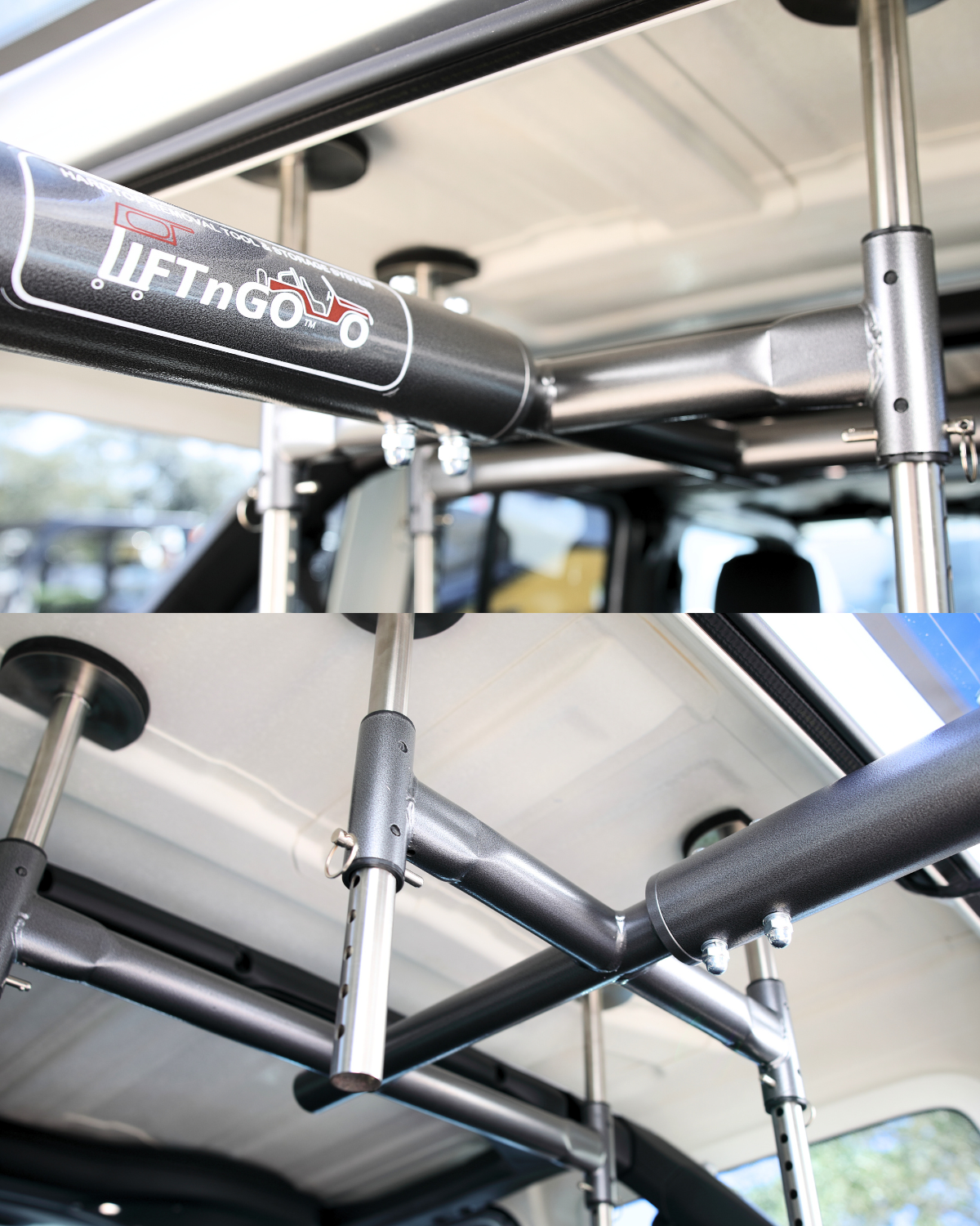 LIFTnGO - Hardtop Removal & Storage Tool for Jeep Wrangler & Ford Bronco