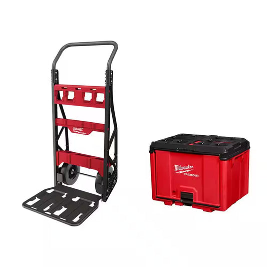 PACKOUT 20 In. 2-Wheel Utility Cart with PACKOUT Cabinet