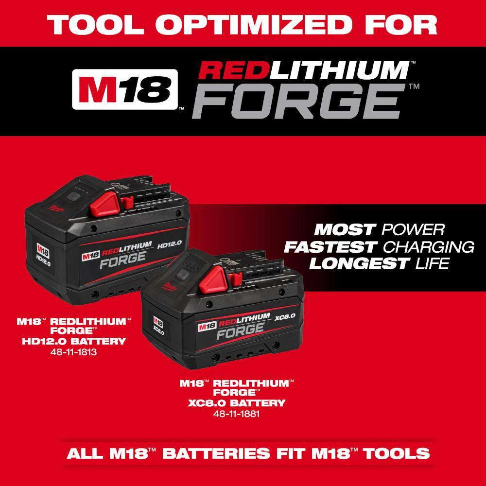 M18 FUEL 18V 16 In. Brushless Cordless QUIK-LOK String Trimmer/Blower 8.0 Ah FORGE Combo Kit W/ M18 FUEL 16 In. Chainsaw