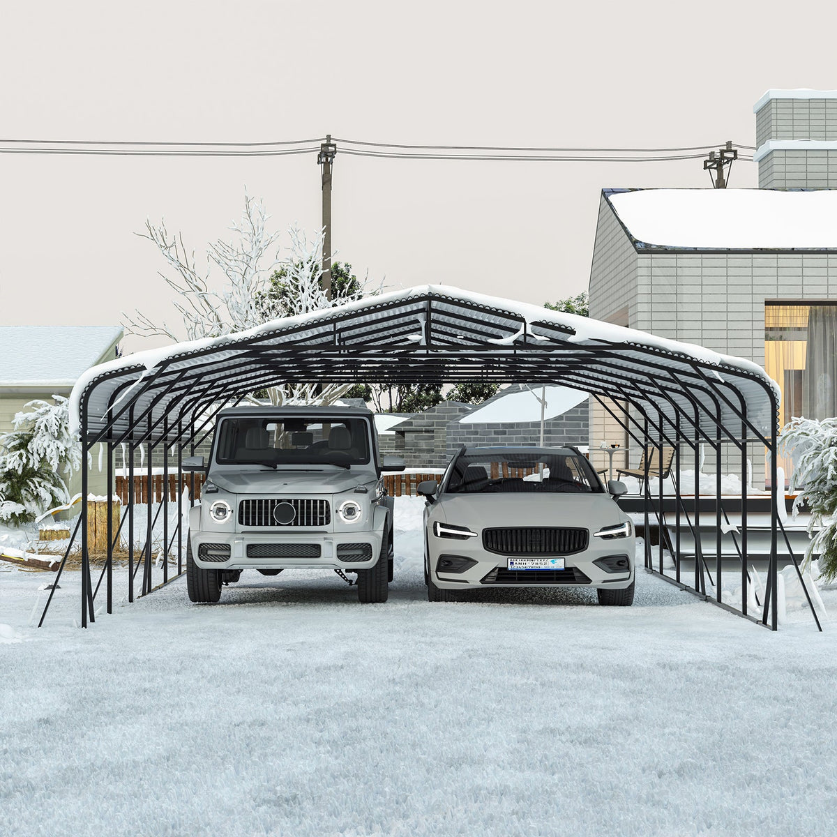 Heavy Duty Carport Canopy 20'X30'