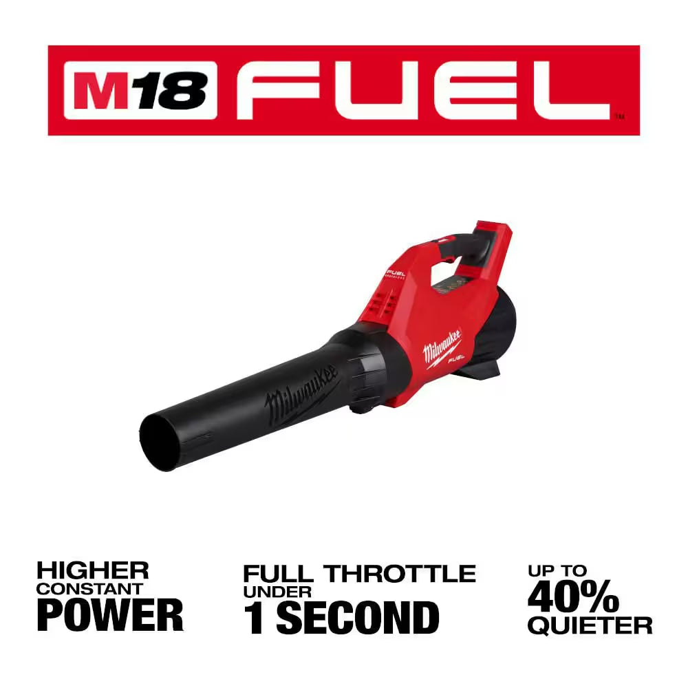 M18 FUEL 18-Volt 16 In. Brushless Cordless Electric QUIK-LOK String Trimmer/Blower Combo Kit W/8.0 Battery (2-Tool)
