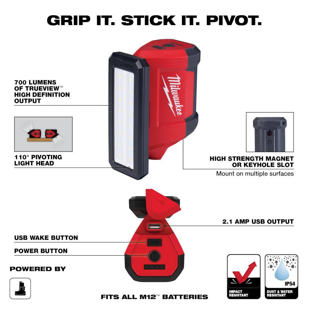 M12 12-Volt Lithium-Ion Brushless Cordless Combo Kit with M12 Jobsite Fan