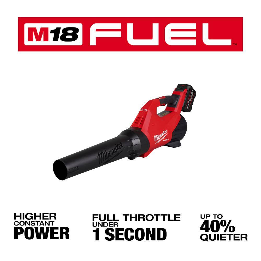 M18 FUEL 18V 16 In. Brushless Cordless QUIK-LOK String Trimmer/Blower 8.0 Ah FORGE Combo Kit W/ M18 FUEL 16 In. Chainsaw