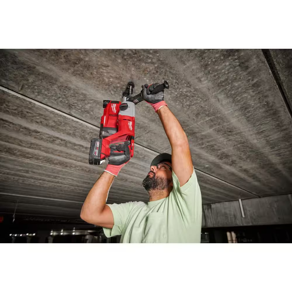 M18 18V Lithium-Ion Brushless Cordless 1 In. Sds-Plus D-Handle Rotary Hammer (Tool-Only) with Carbide Bit Set (8-Piece)