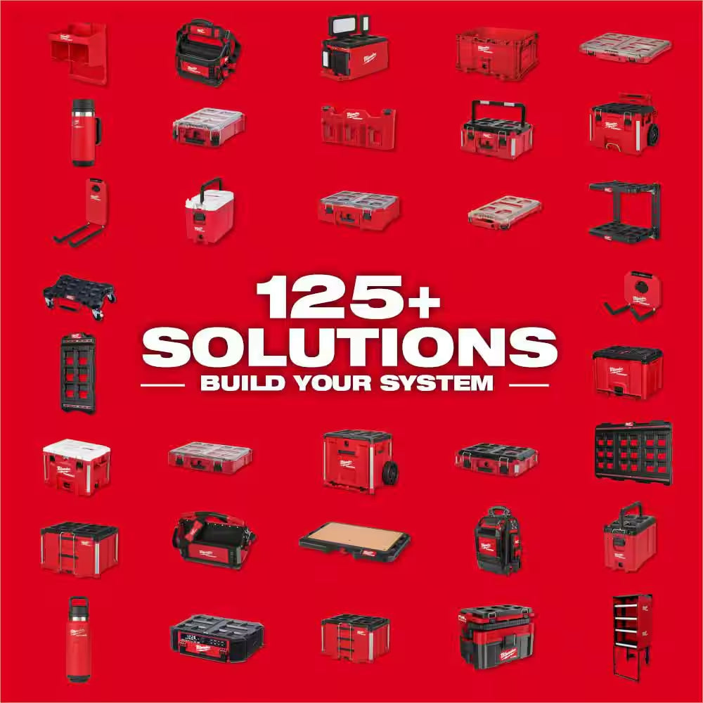 PACKOUT 22 In. Rolling Tool Box, 22 In. Large Tool Box and 22 In. Medium Tool Box Prosystem Low Profile Handle